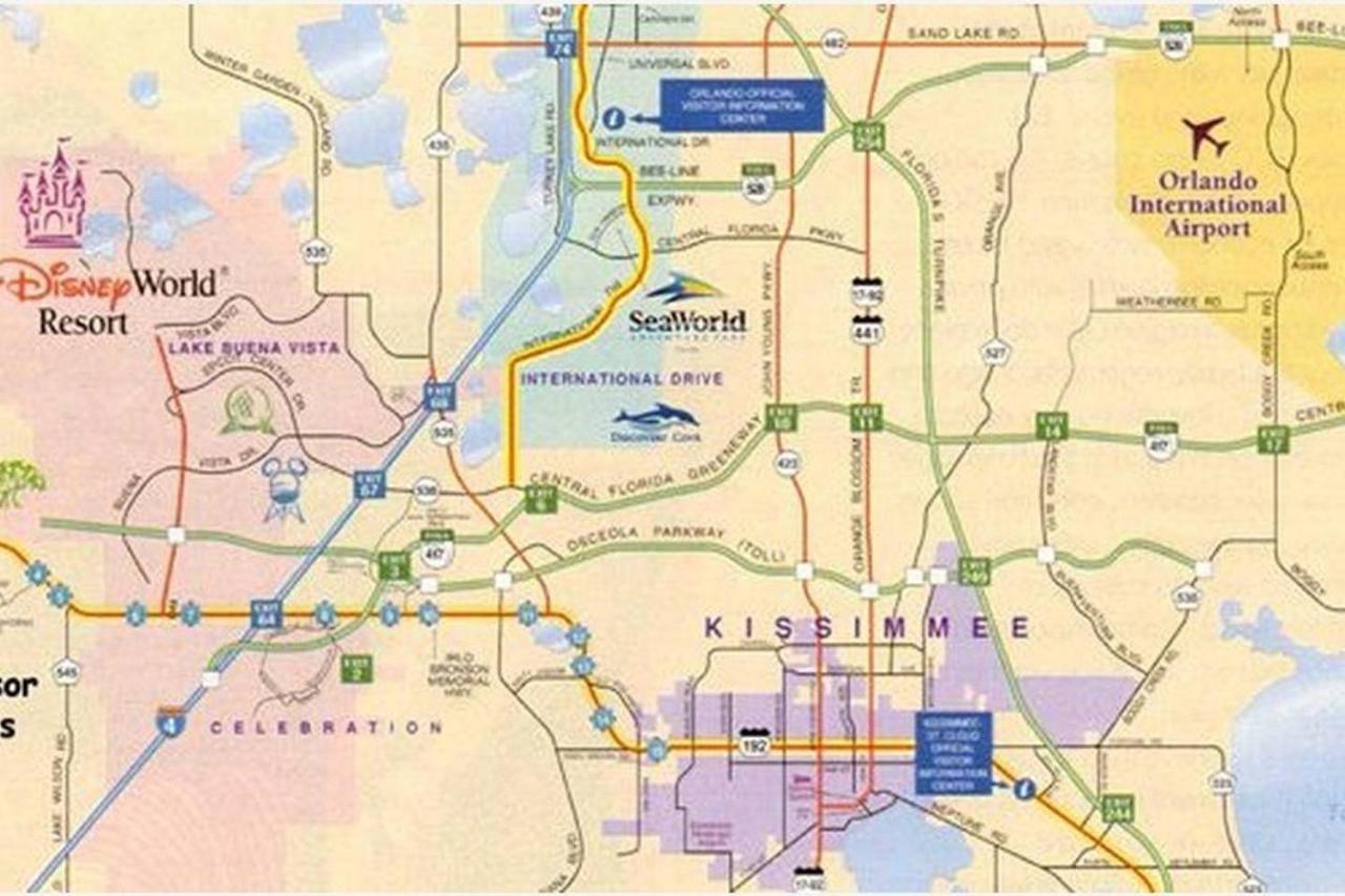 3 Bedroom Resort Style Condo, 3 Miles To Disney! Кіссіммі Екстер'єр фото